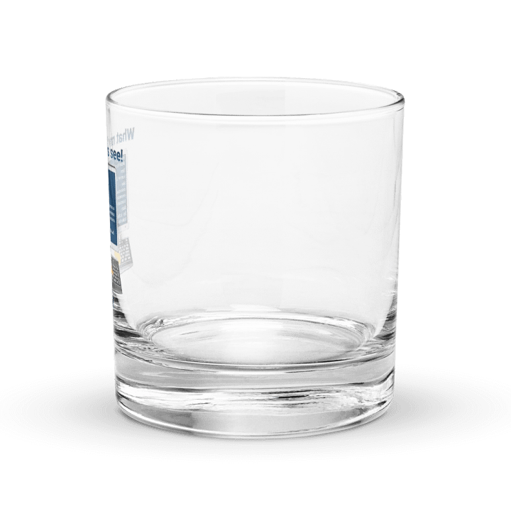 Perspective Humor Rocks Glass product image (2)