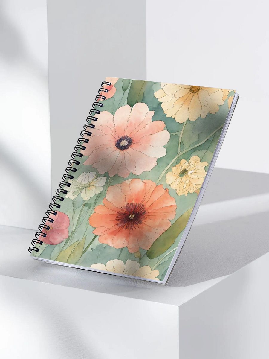 Pastel Flowers Notebook product image (3)