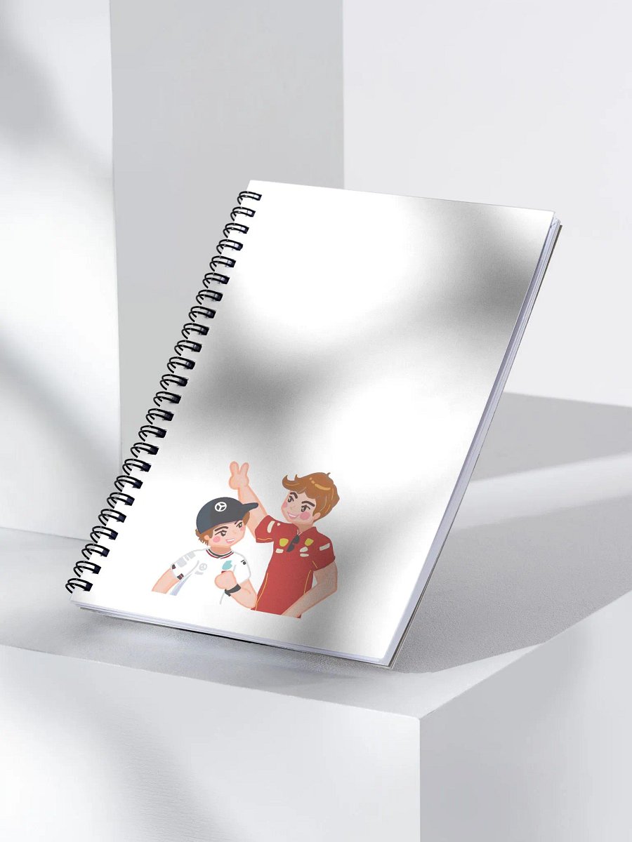 Ollie and Kimi Spiral Notepad product image (3)