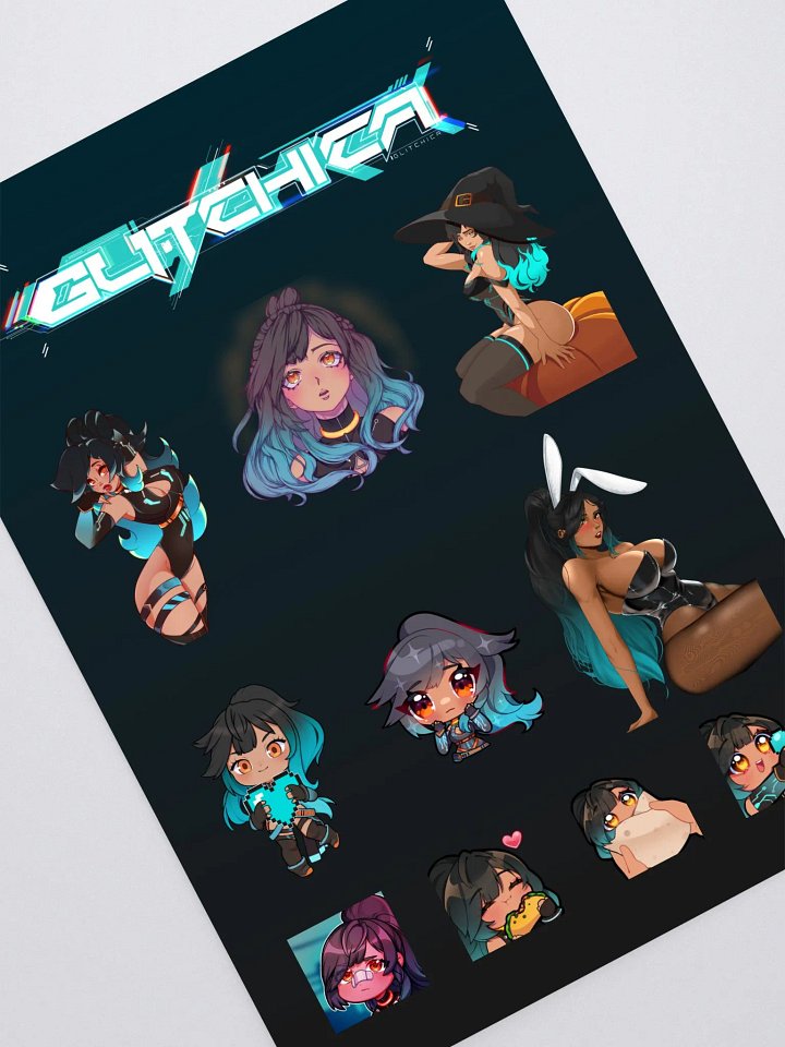 Glitchica Sticker Pack product image (1)