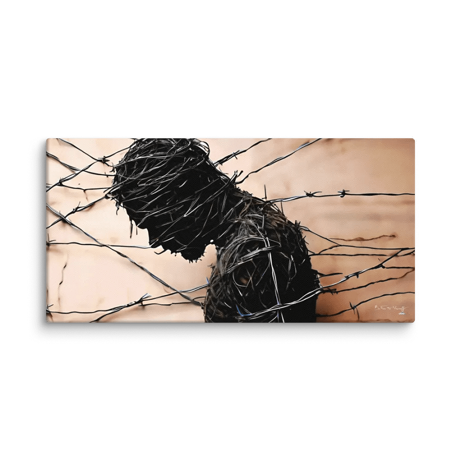 Be Free to Yourself Collection | Don't Think Too Much | Canvas Painting product image (8)