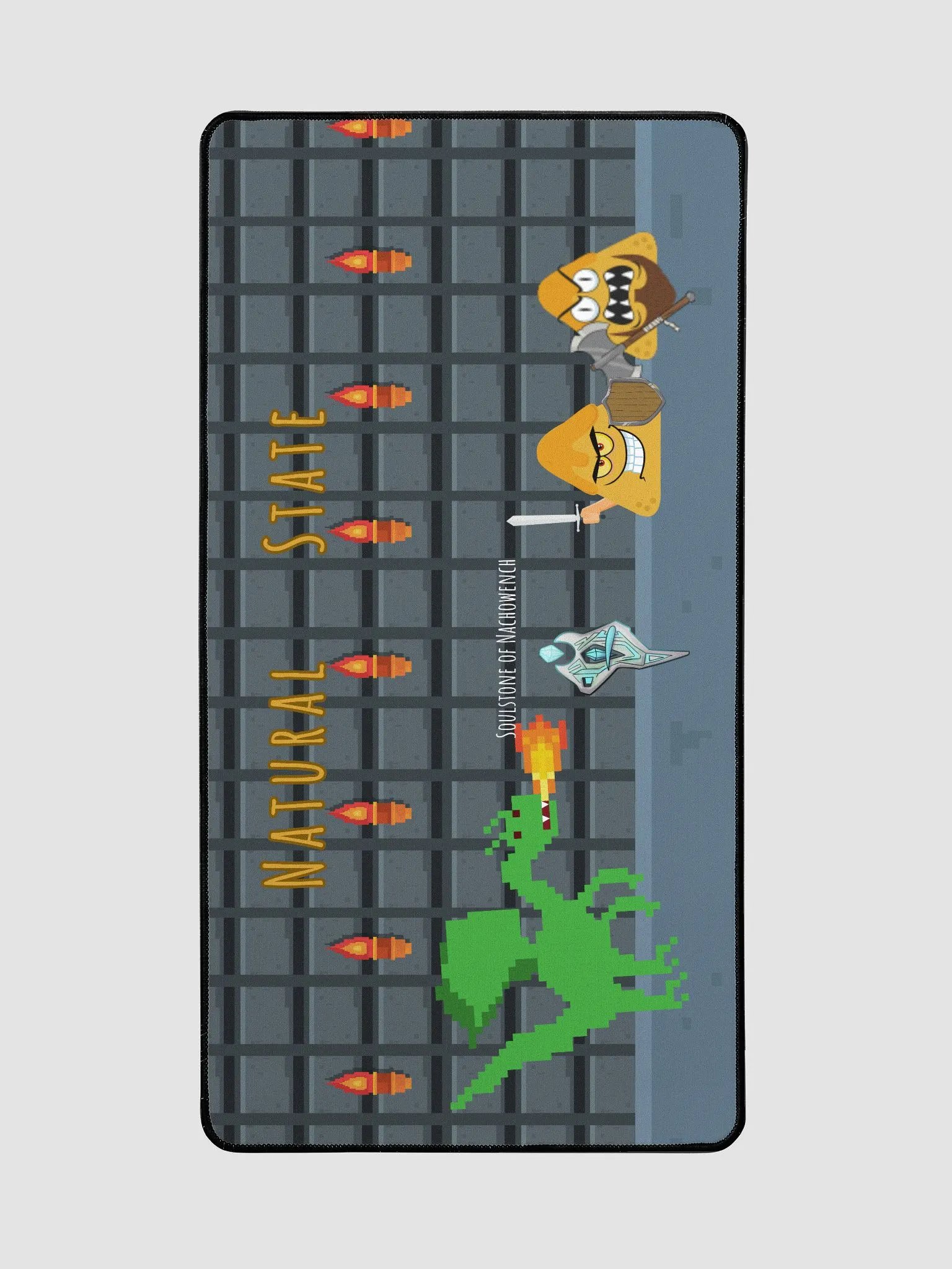 Deadly Dragon Dungeon Desk Mat product image (2)