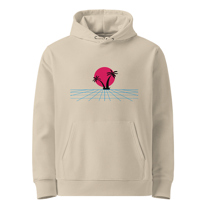 Retro Synthwave Palm Hoodie product image (1)