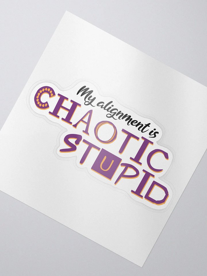 Chaotic Stupid product image (2)