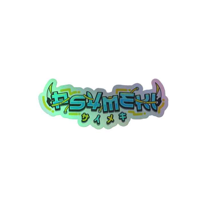 PSYMEKI Logo Sticker product image (2)