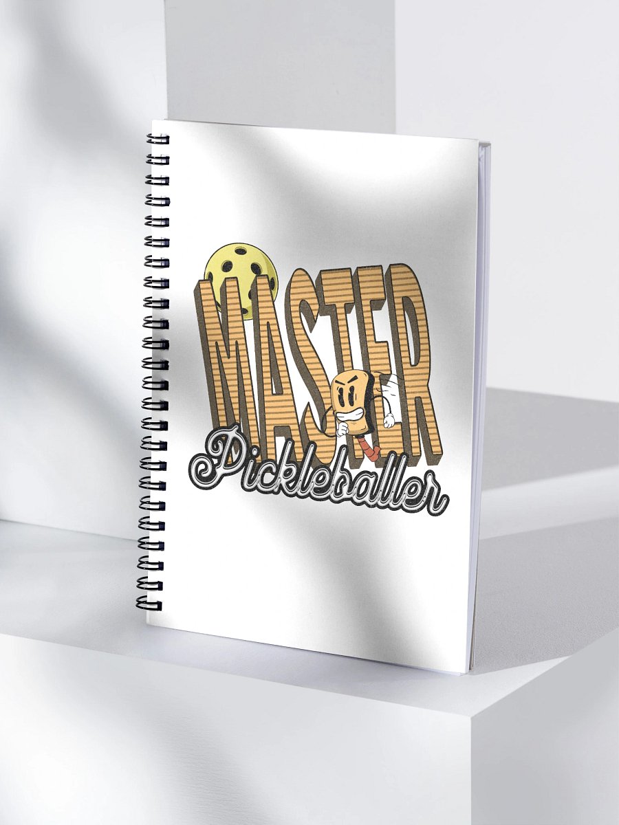 Master Pickleballer Sporty Notebook product image (1)