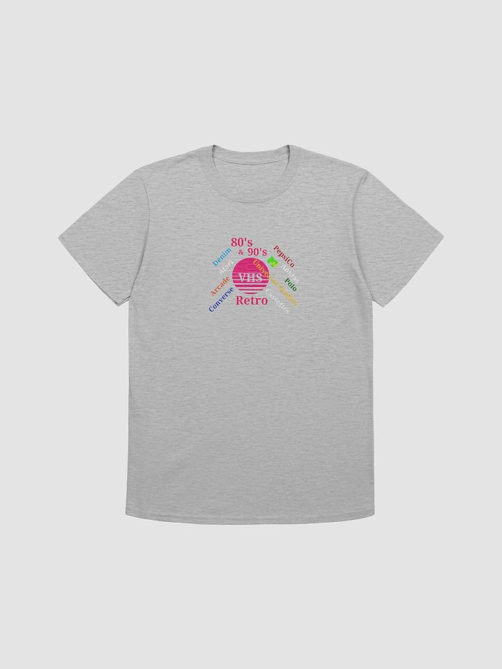 Retro VHS Circle Unisex T-Shirt product image (1)
