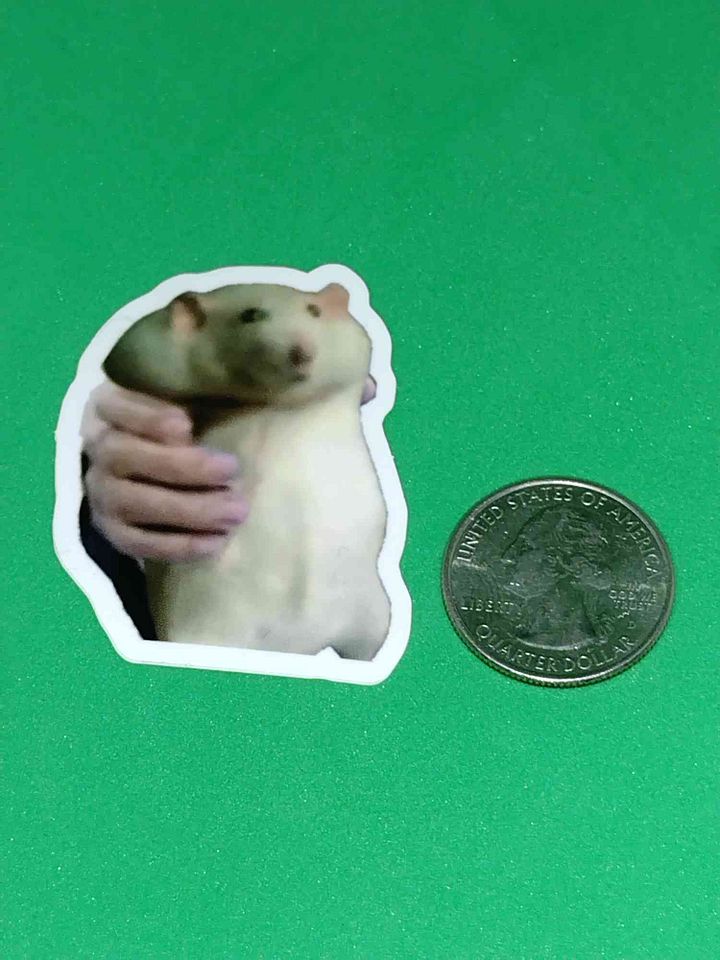 Joe's Pet Rat Sticker product image (2)