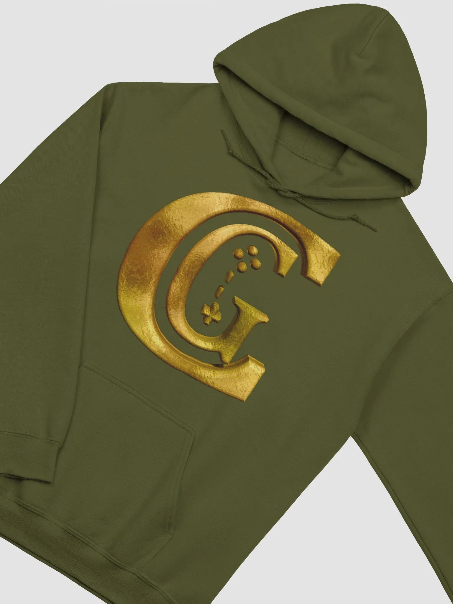 Classic Gold Logo Hoodie product image (23)