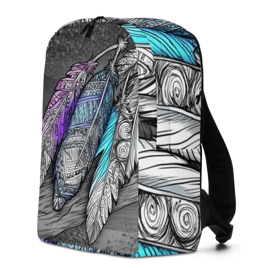 G Feathers, Minimalist Back Pack product image (7)