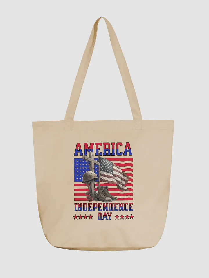 America Independence Day Patriotic Eco Tote product image (2)
