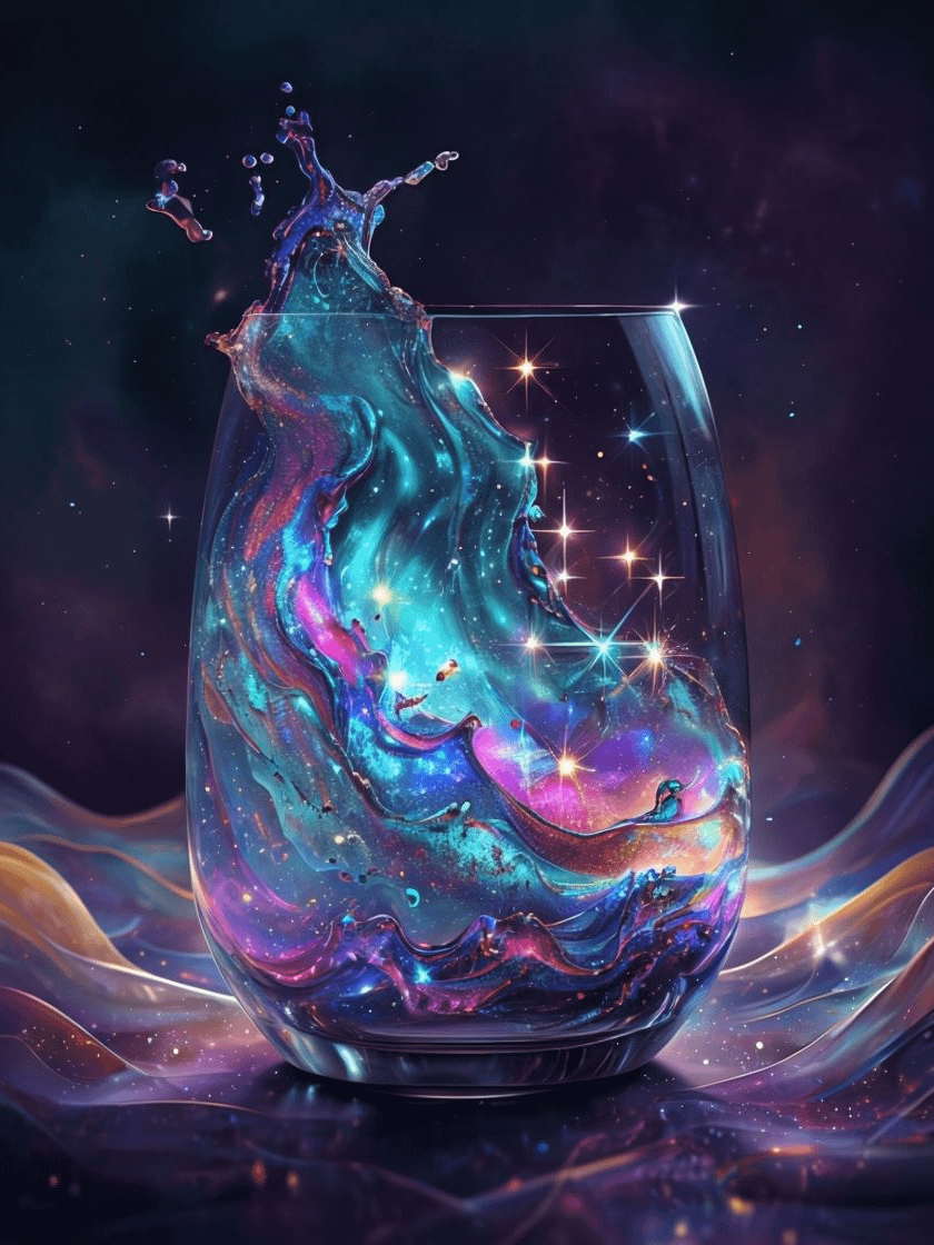 Nebula Swirl Framed Art Print product image (1)