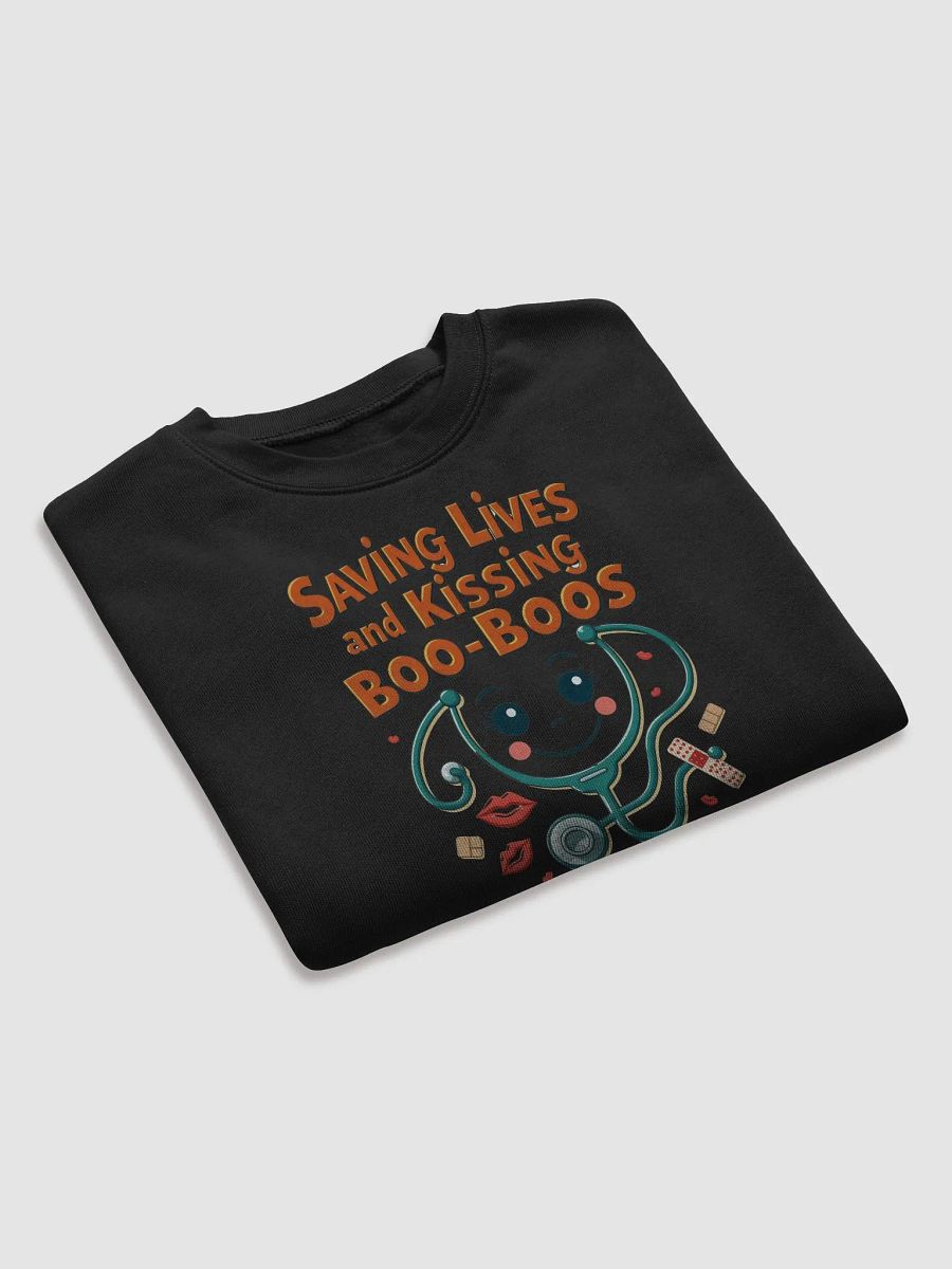 Kisses and Boo-Boos Fleece Crop Sweatshirt product image (32)