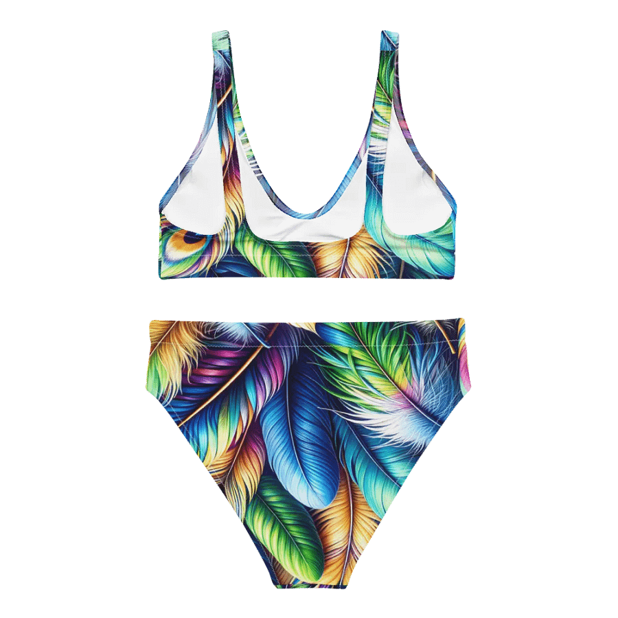 Vibrant Feather Symphony Bikini product image (4)