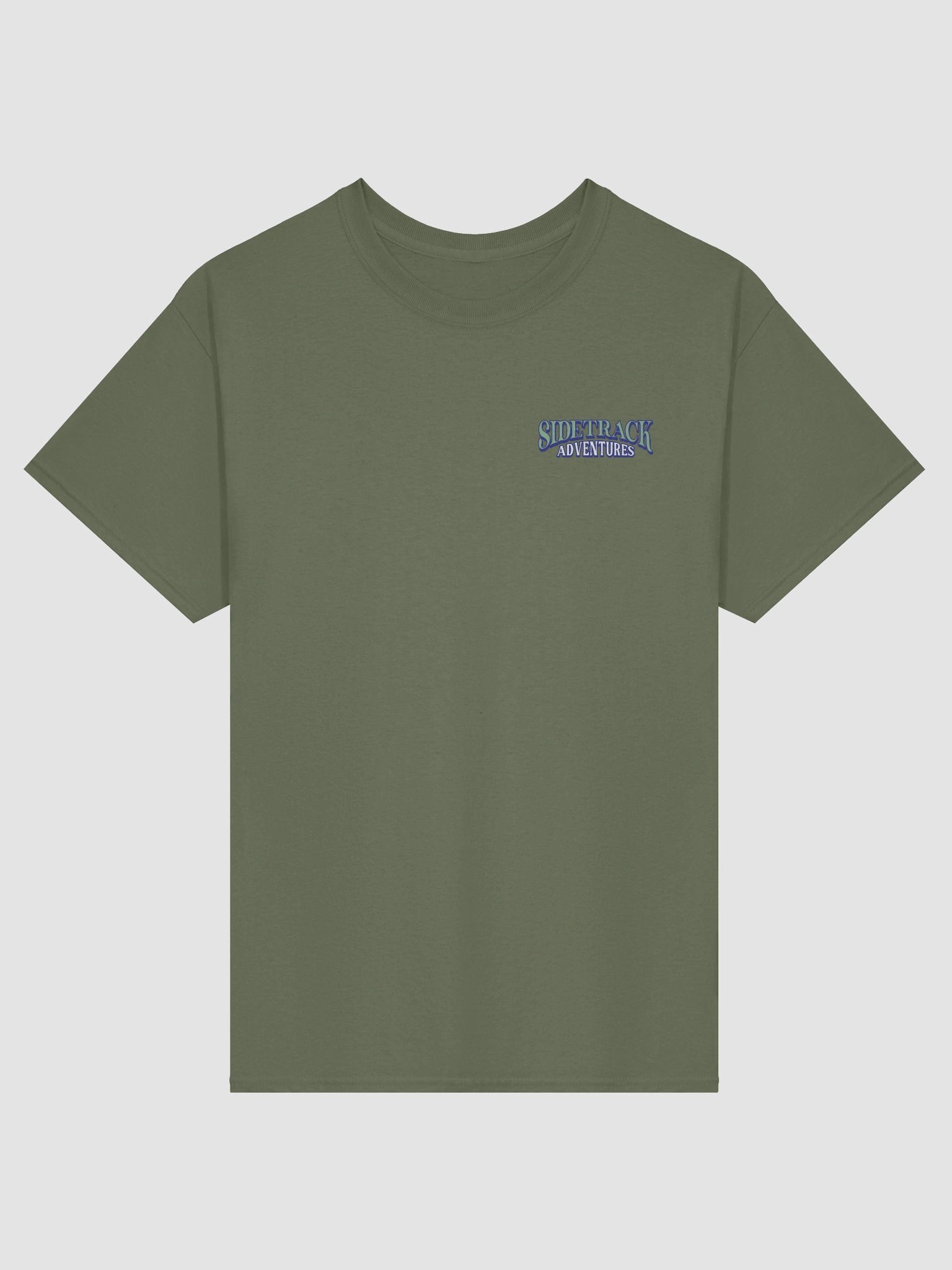 Limited Time Only: Sidetrack Adventures Retro Logo Shirt with Design on Back product image (1)