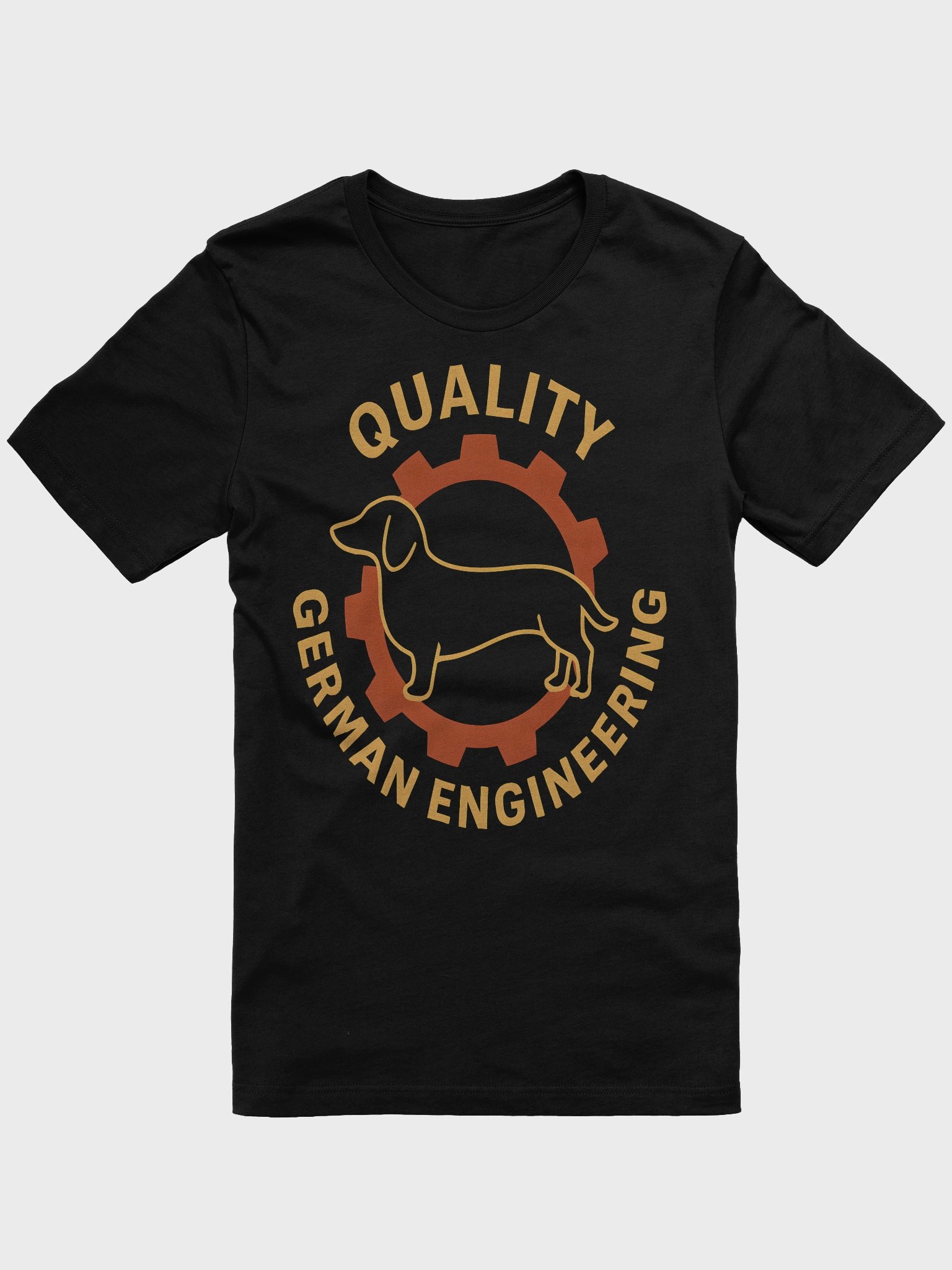Quality German Engineering Dachshund Gear T-Shirt product image (1)