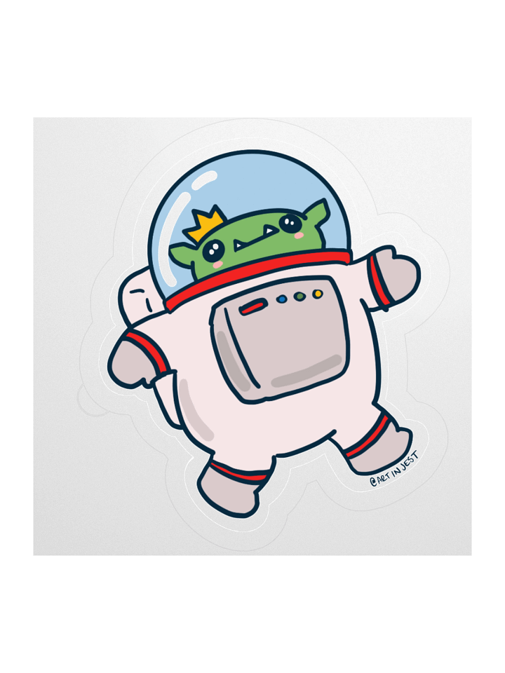 Astronaut Goblin Sticker product image (1)