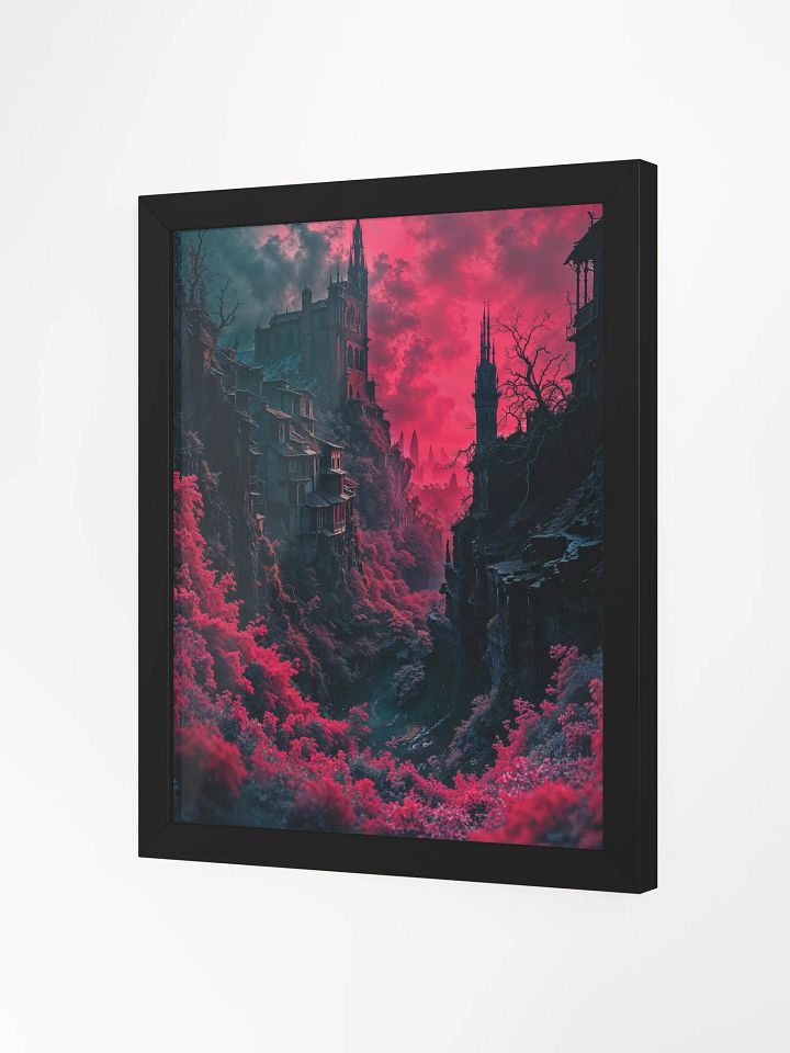 Ethereal Castle Cliff Framed Print product image (9)