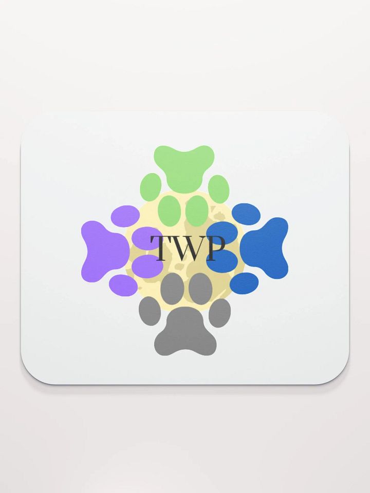 The Wolf Pack Paw Logo Mousepad product image (2)