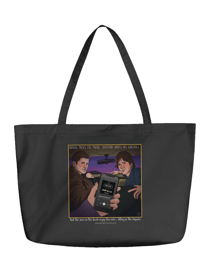 Backseat Tote (Large) - Tags and Tropes product image (1)