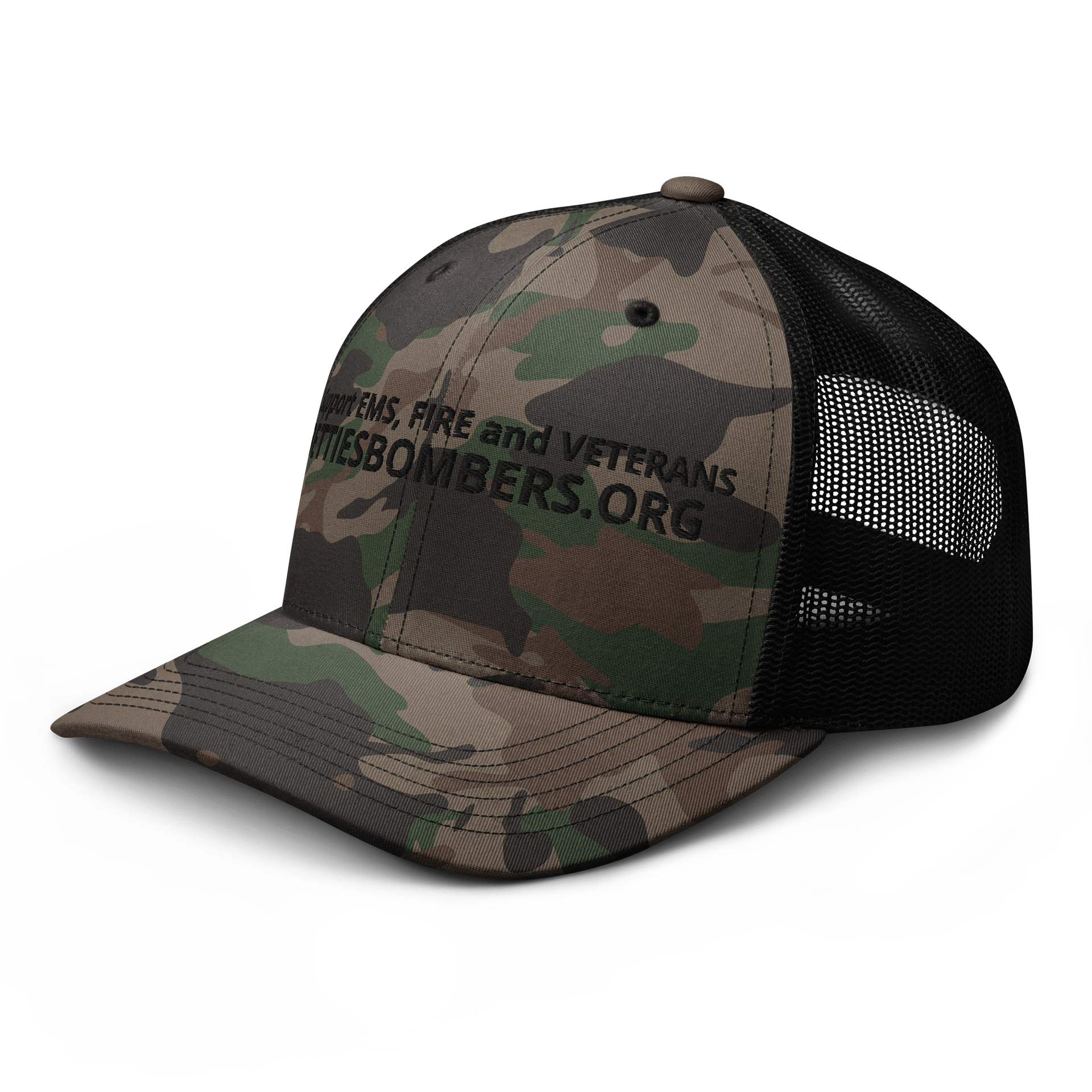 Stealth Camo Trucker Hat product image (4)