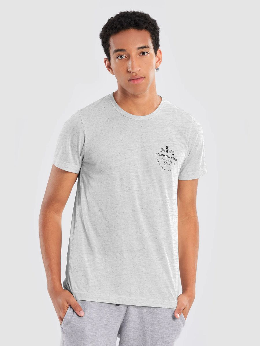 Columbia Road Market Triblend Short Sleeve T-Shirt (White Fleck) product image (7)