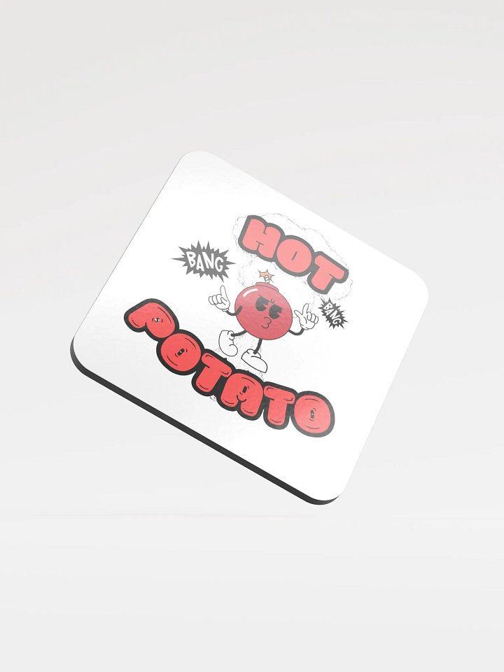 Hot Potato Glossy Coaster product image (1)