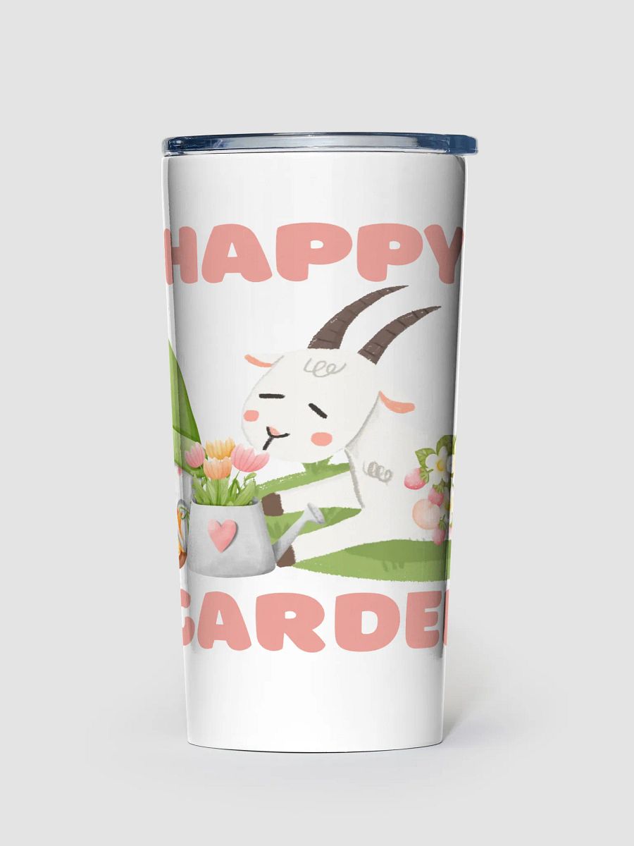 Gnome and Goat Happy Garden Tumbler product image (1)