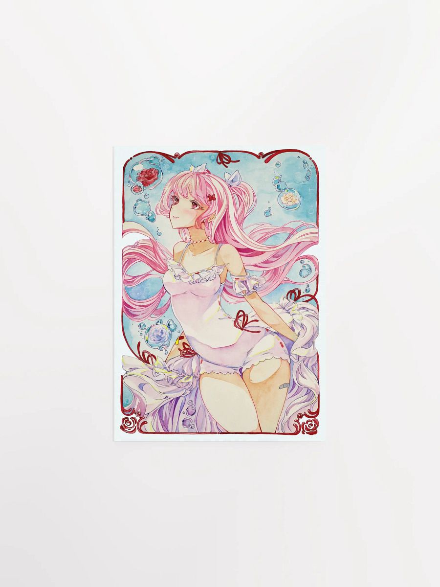 Bubble Roses Print product image (1)
