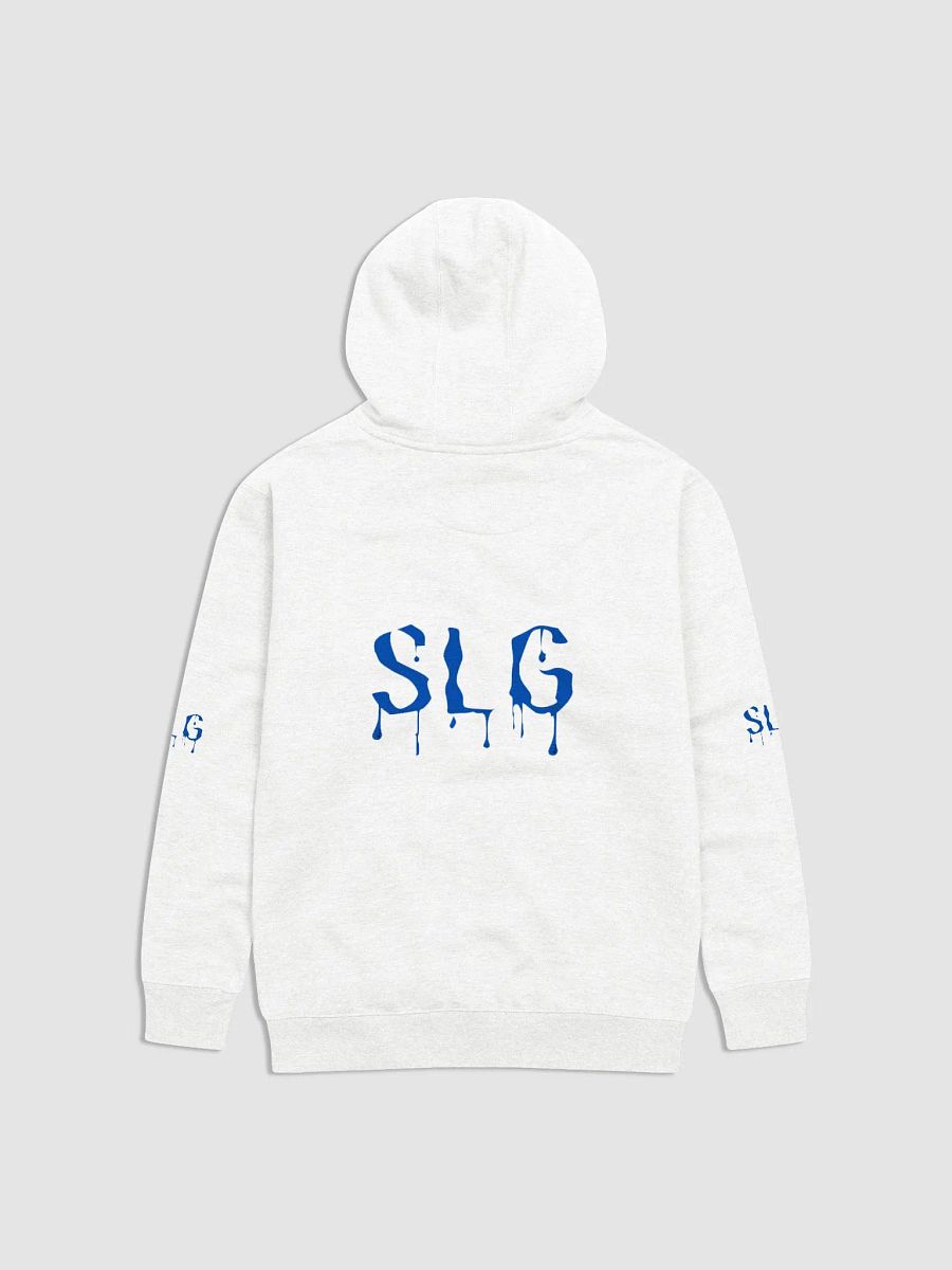 SLG BLUE AND WHITE HOODIE product image (2)
