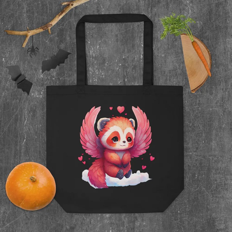 Love-Struck Red Panda Eco Tote product image (11)