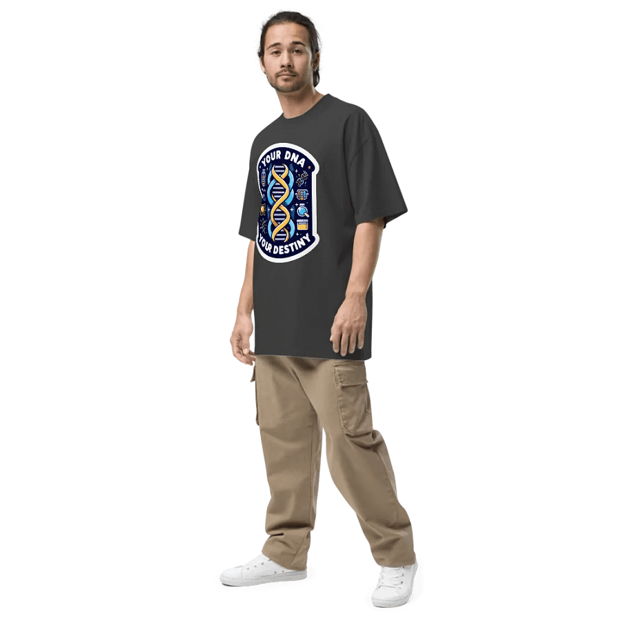 DNA Destiny Graphic Oversized Tee product image (7)