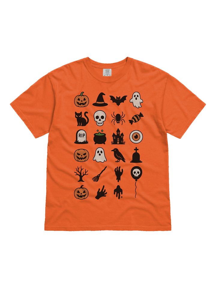Spooky Halloween Pattern T-Shirt product image (1)