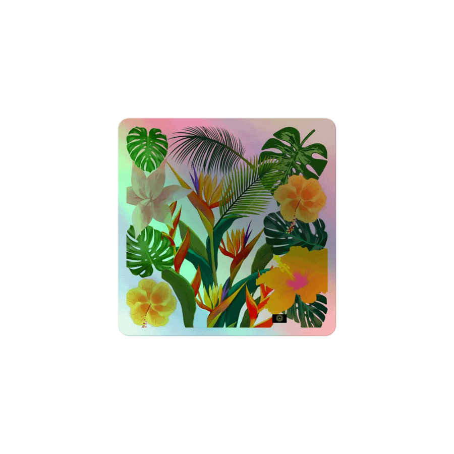 Tropical Hues Holographic Sticker Pack product image (1)