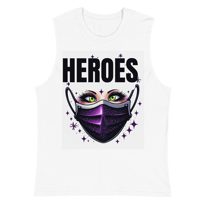 Sparkling Heroes Muscle Tank product image (2)
