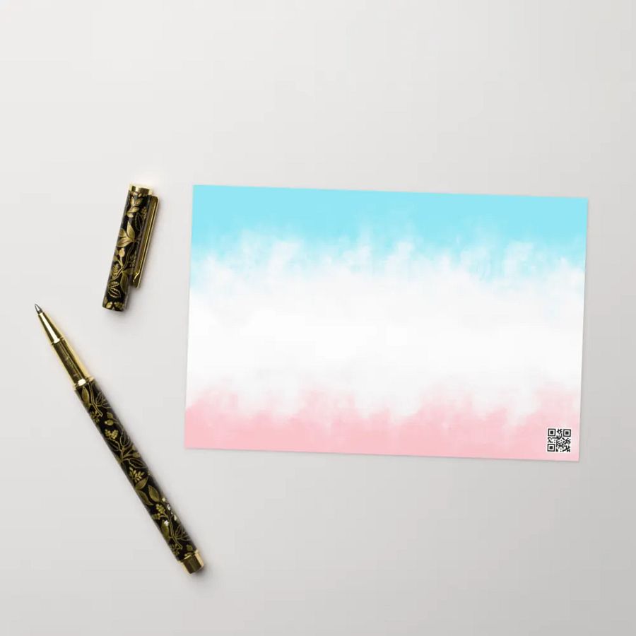Misty Stripes Greeting Card product image (21)
