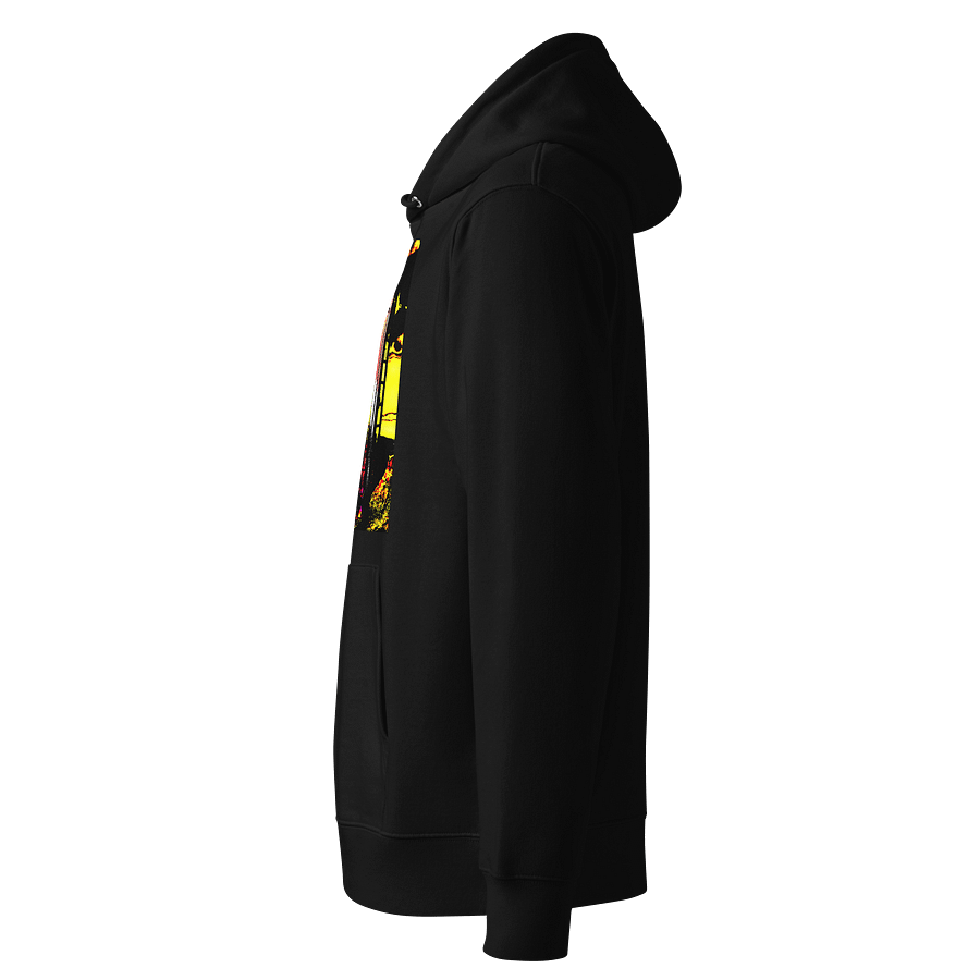 Psychedelic Telephone Booth Unisex Hoodie product image (5)