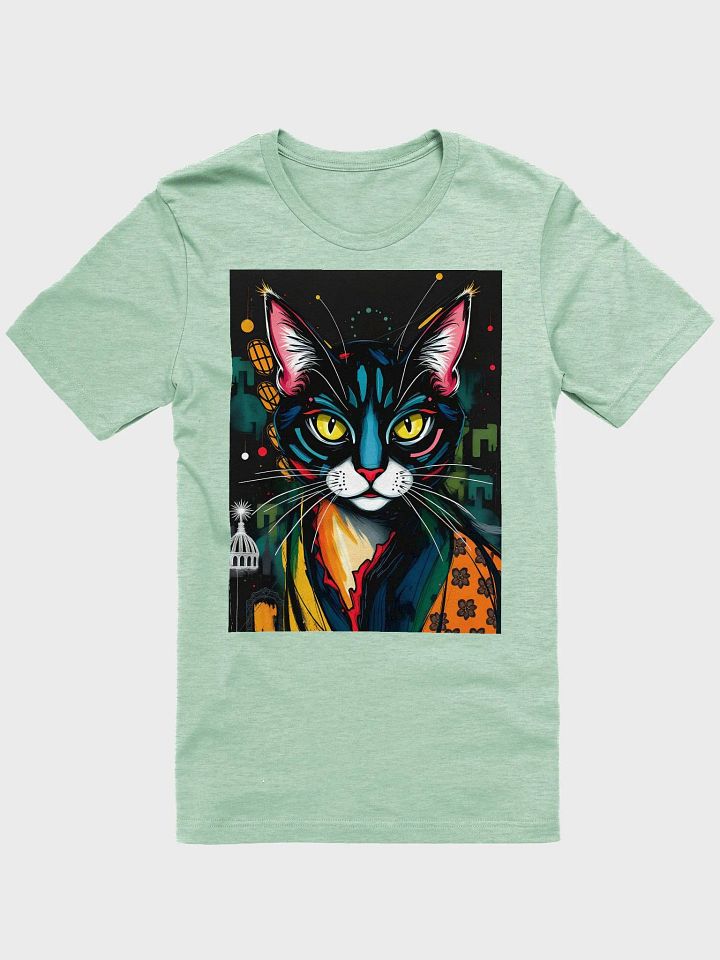 mystery kitty Iconic Bella+Canvas Supersoft Tee product image (1)