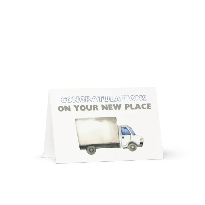 Congratulations on your new place card product image (2)