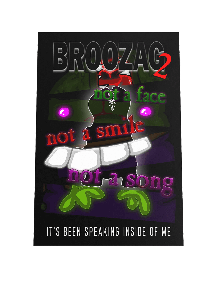 Broozag 2: Not A Face, Not A Smile, Not A Song product image (3)