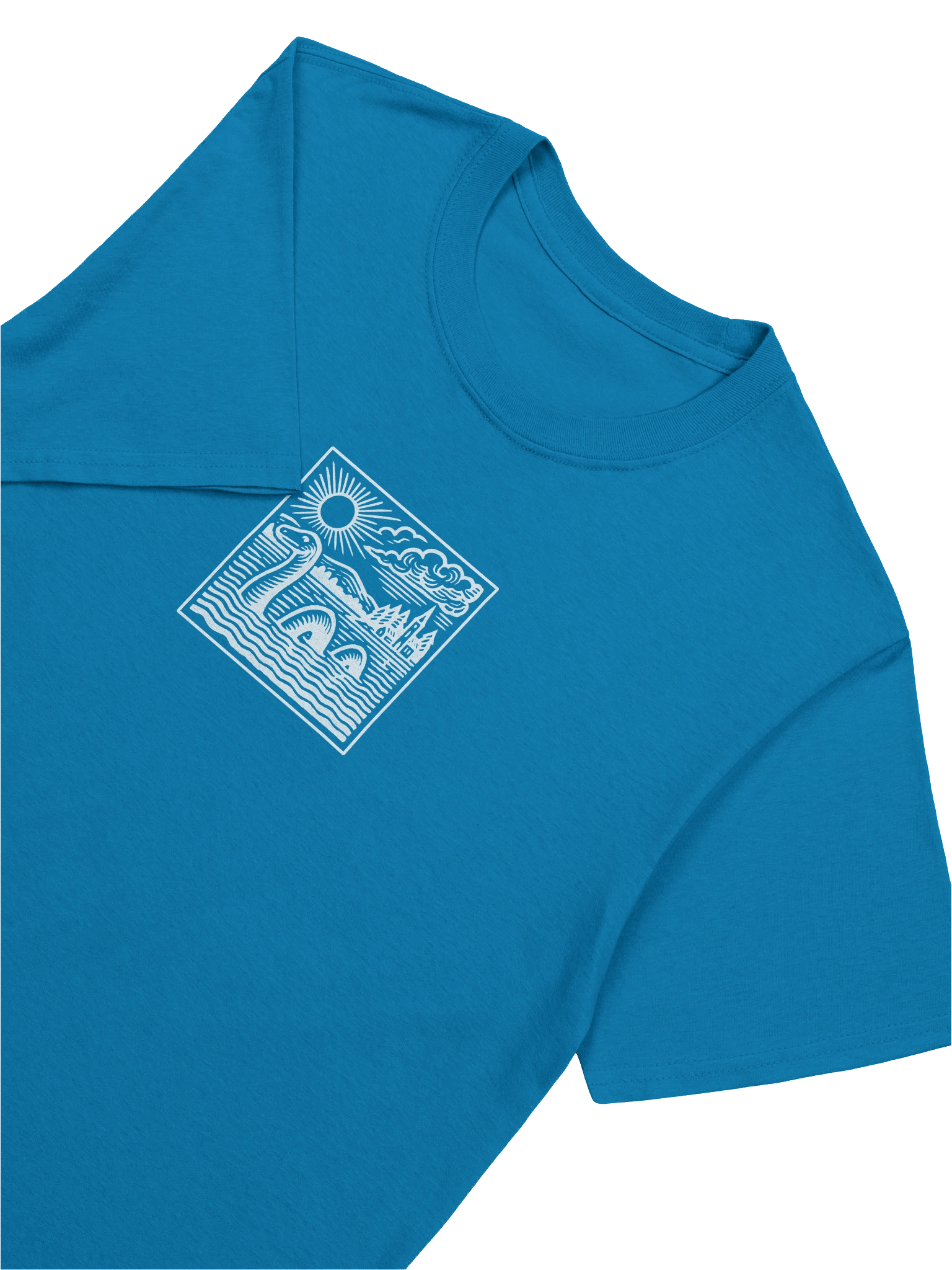 Original TSM Loch Ness Nessie Wood Cut Shirt product image (2)
