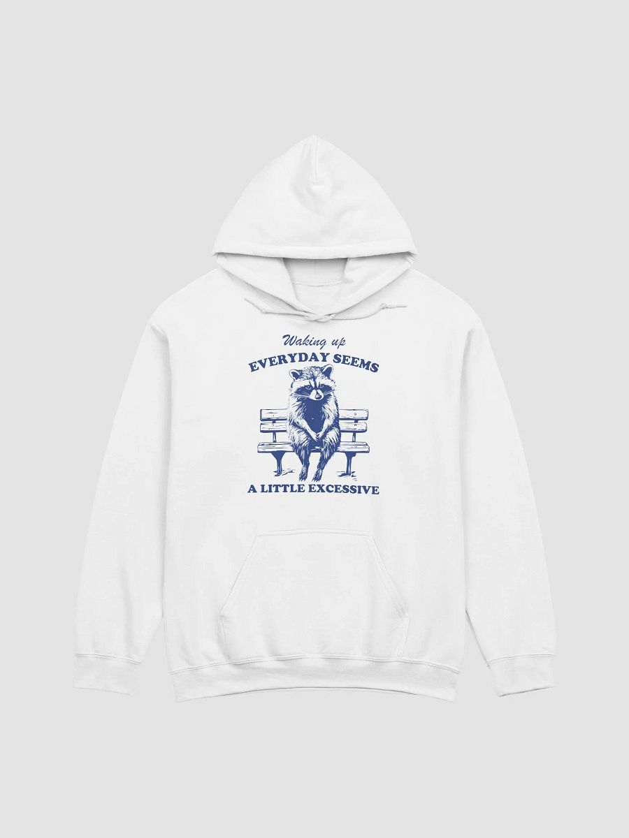 Waking up everyday seems a little excessive Hoodie product image (1)