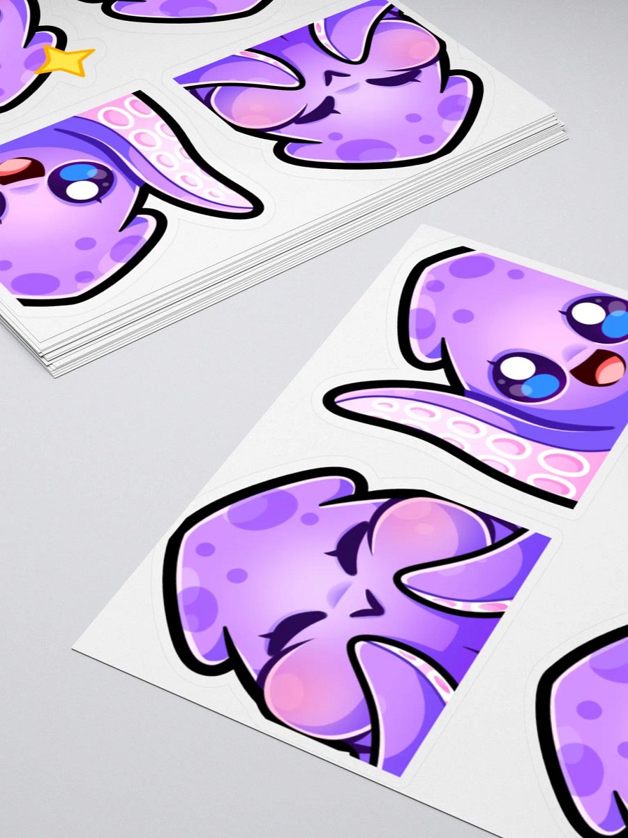 Squid Emote Sticker Set [1] product image (8)