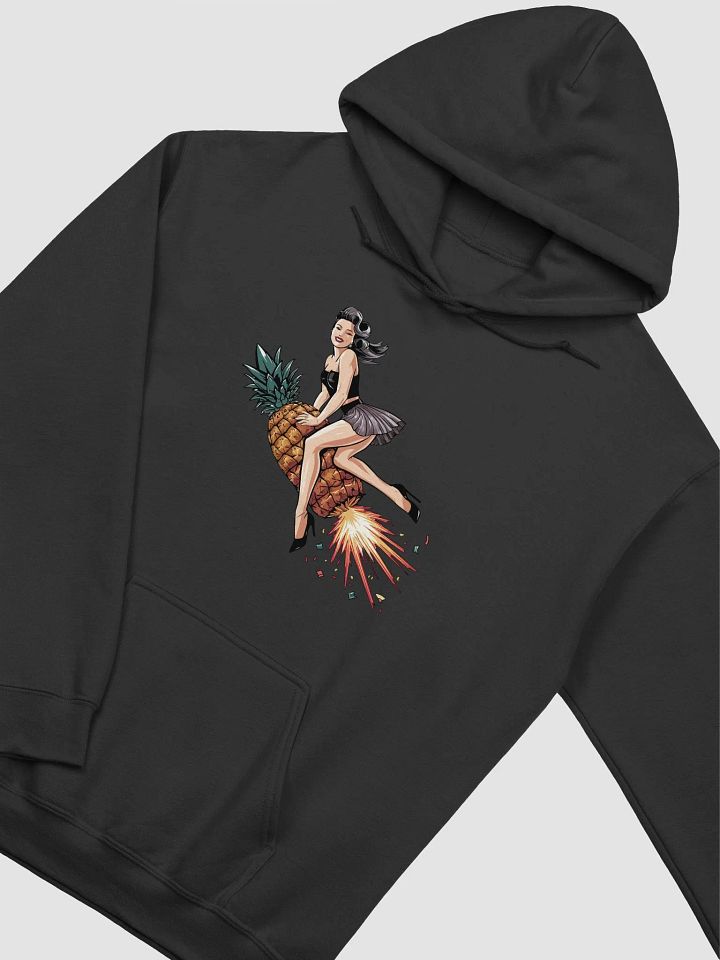Pineapple Rocket Girl Swinger Lifestyle Classic Hoodie product image (17)