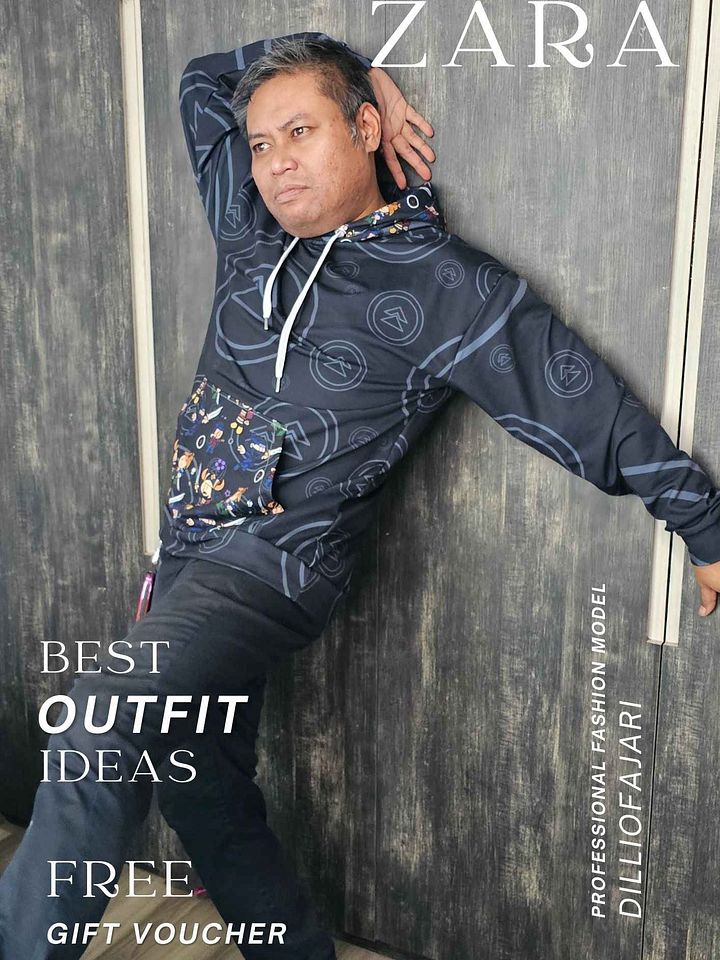 Ghost of tsushima Patterned Hoodie (Black) product image (2)