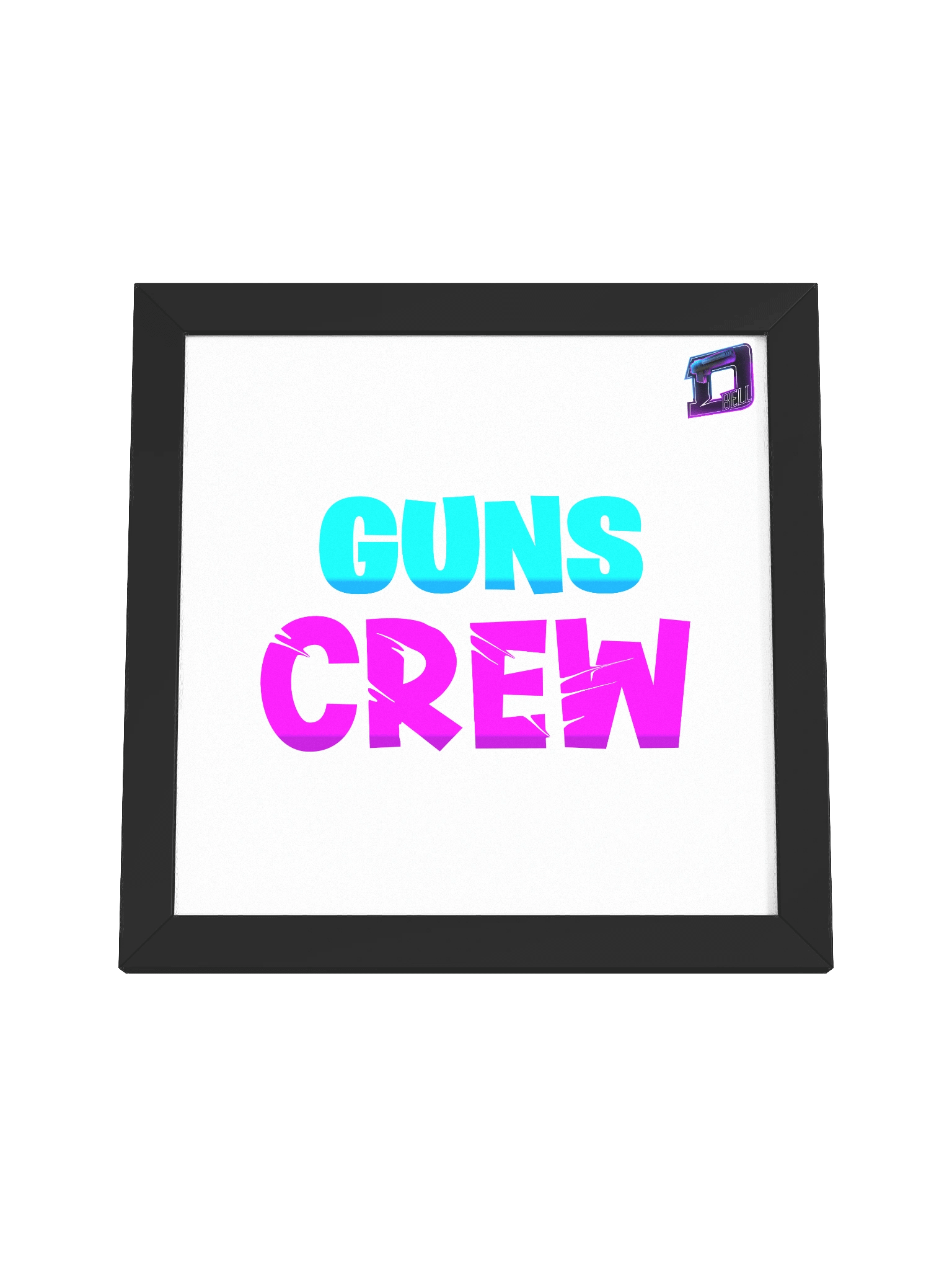 Framed GunsCrew Poser product image (28)