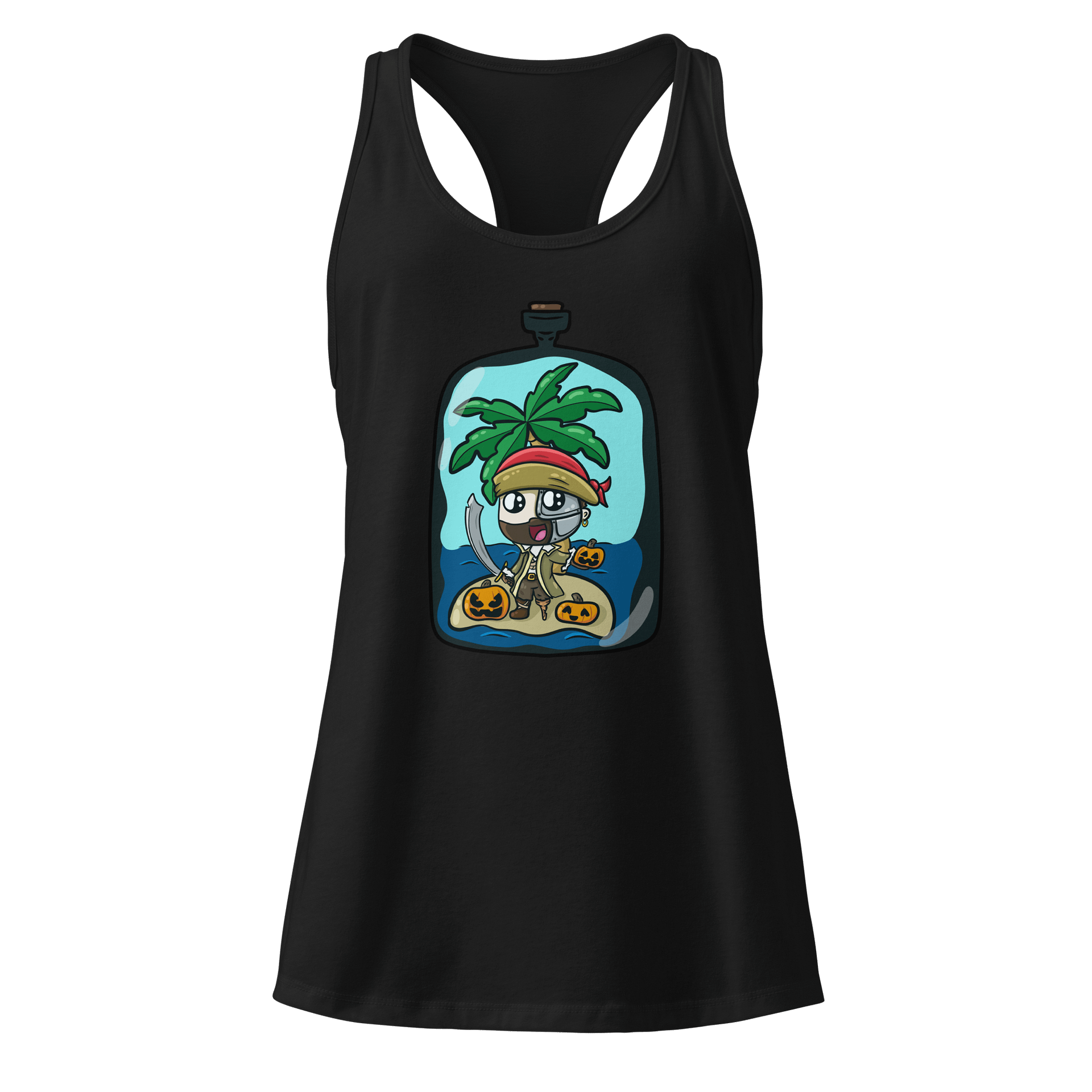 Pirate Syborg Racerback Tank product image (1)