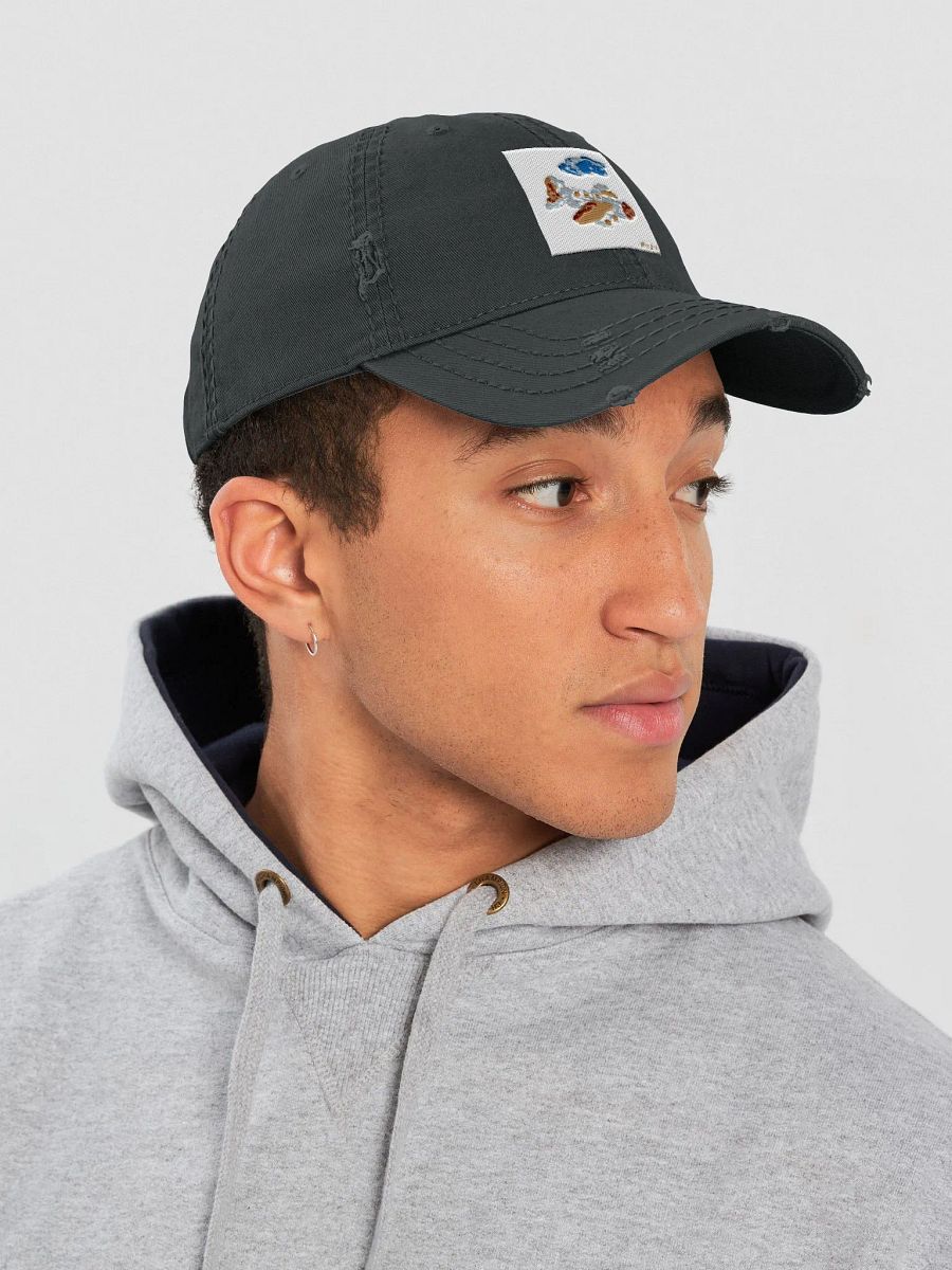 Kid Airplane (Otto Distressed Dad Hat) product image (5)