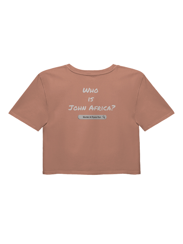 Who is John Africa? crop top product image (2)