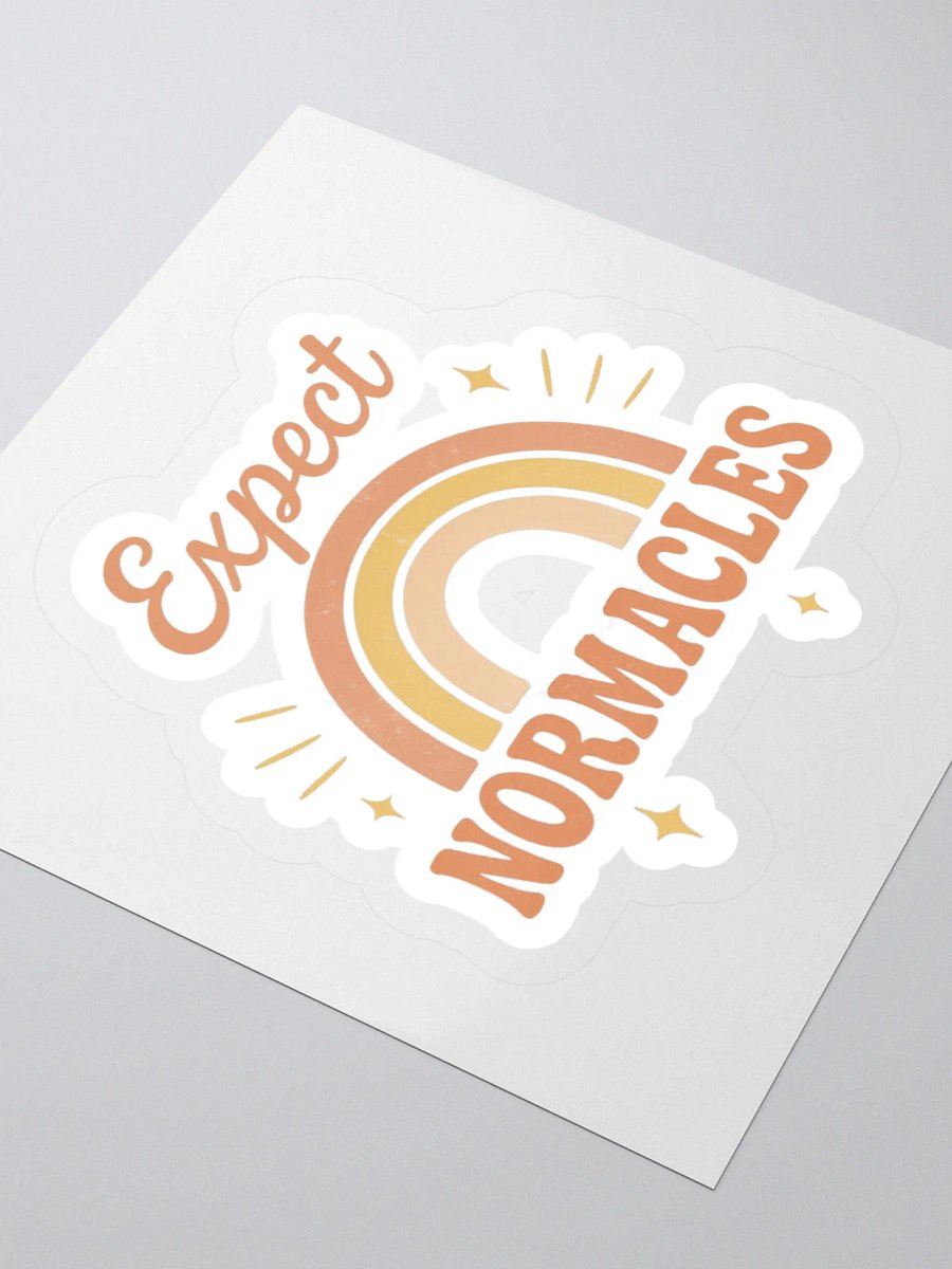 Expect Normacles Sticker product image (7)